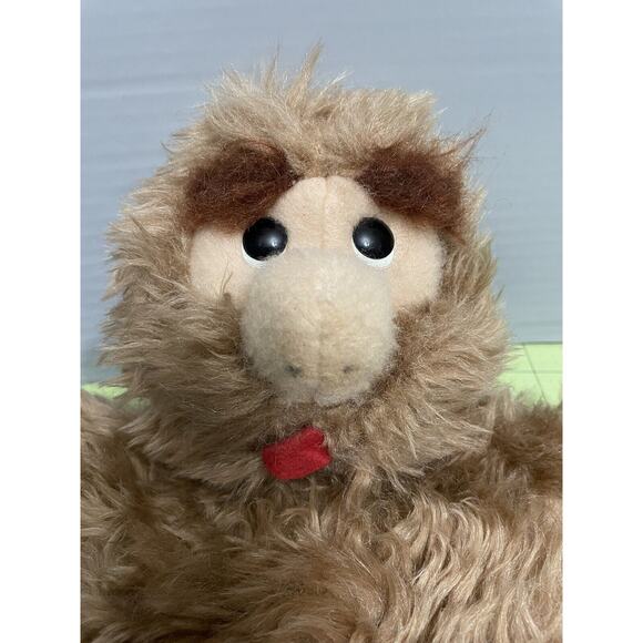 Vintage 1977 Animal Fair Inc. 11" Caveman Big Foot Sasquatch Hand Puppet - Picture 6 of 6